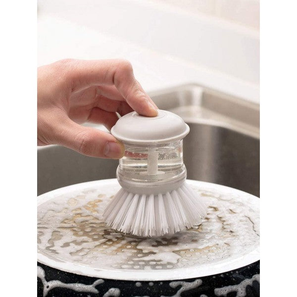 Soap Dispensing Easy Dish Washing Cleaning Brush