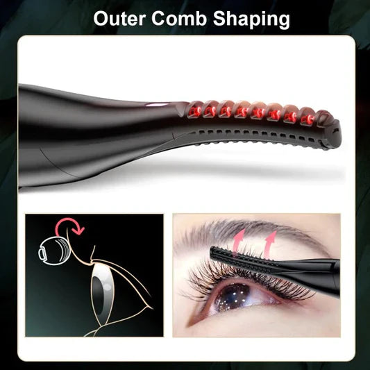 High Quality Rechargeable Heated Eyelashes Curler - Shop N Save