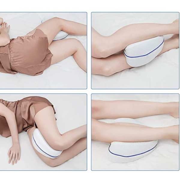 Soft Foot Cushion Body Memory Legs Foam Pillow - White