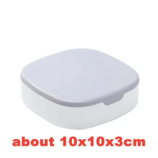 Mini Jewelry Organizer Storage Box With Mirror - White - Shop N Save