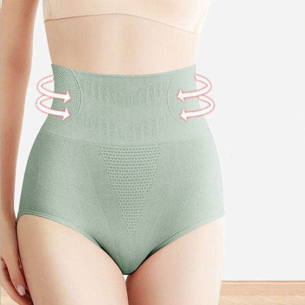 High Waist Belly Slim Ladies Bottom Body Shaper Underwear - Gray