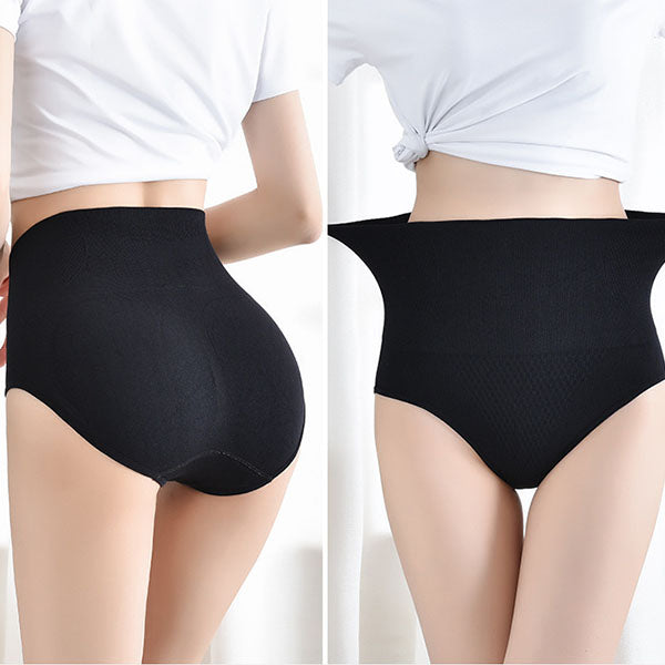 High Waist Belly Slim Ladies Bottom Body Shaper Underwear - Beige