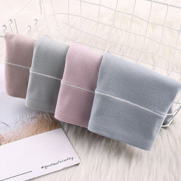 Comfortable Cotton Blend Hipster Underwear for Women Soft Elastic Waist Plain Color Panties Perfect Innerwear for Girls - Shop N Save