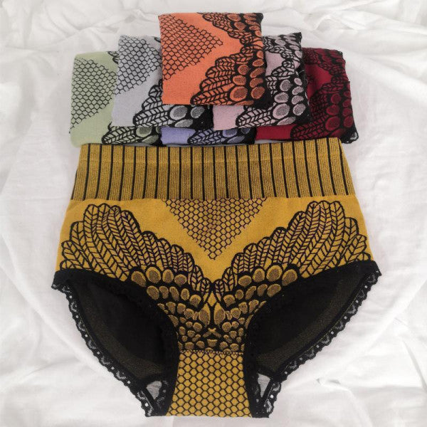 Stylish Lace Hipster Underwear in Soft & Breathable Fabric Comfortable Seamless & High Elastic Waist for Women
