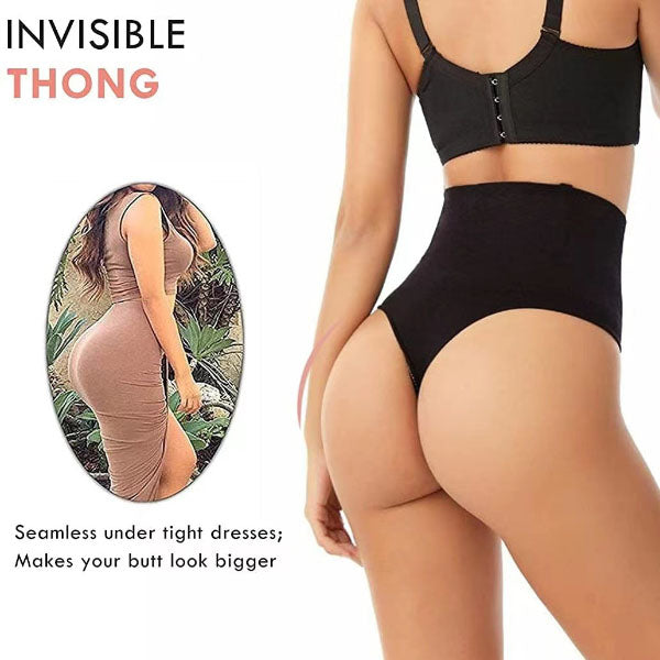 Lift & Slim High Waist Cotton Brief for Women Tummy Control Firm Elastic Waistband Perfect Underwear for Body Shaping & Confidence