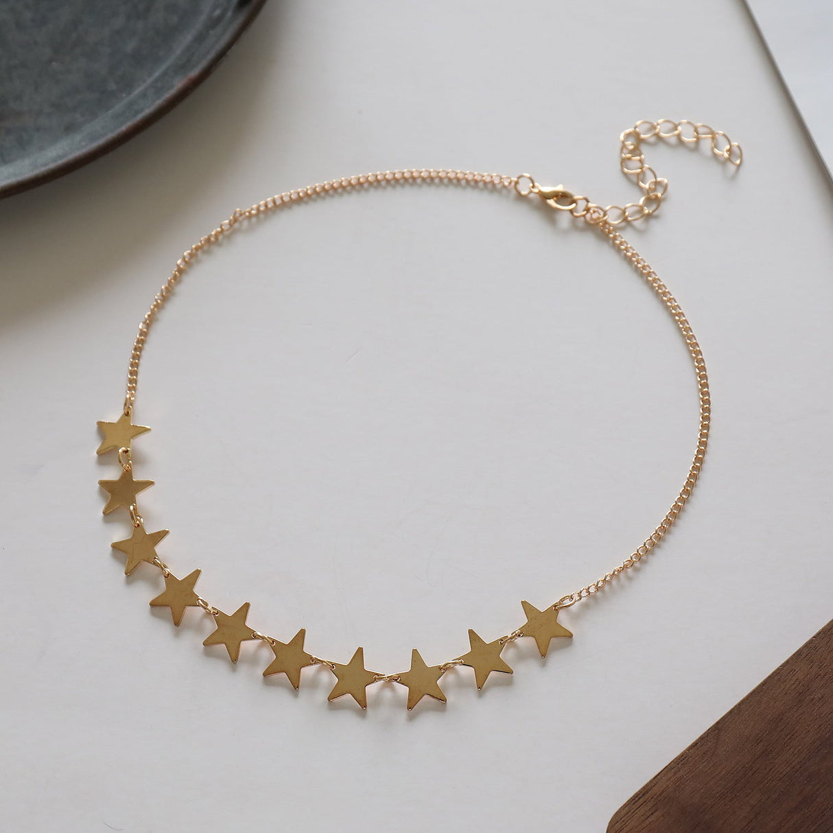 Star Choker Necklace - European American Fashion, Alloy Pendant - Shop N Save