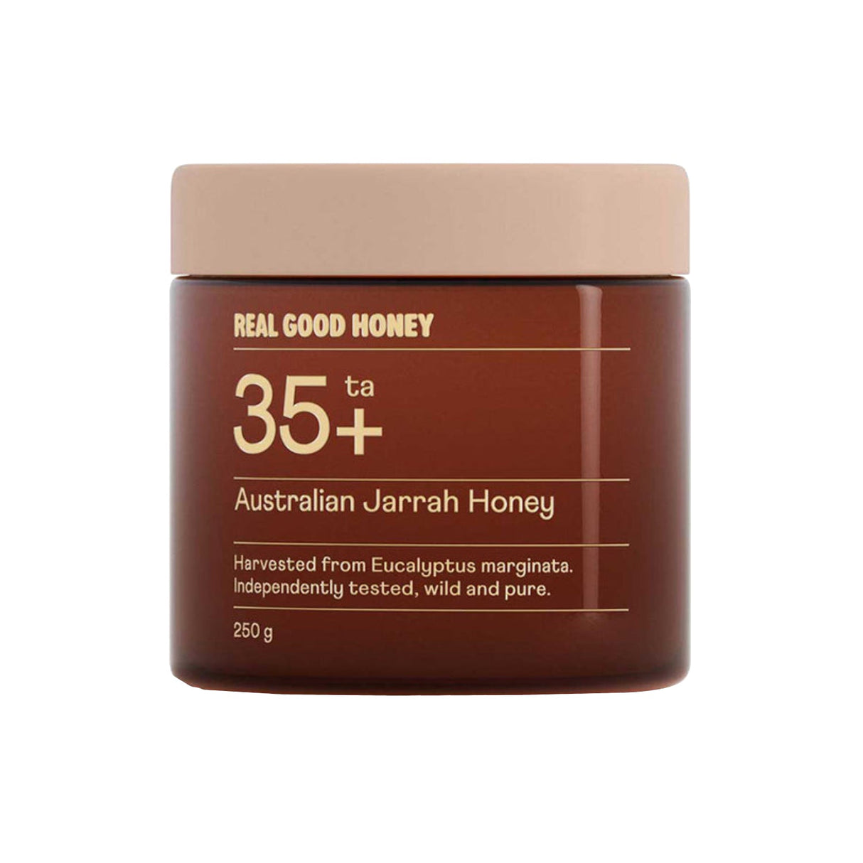 REAL GOOD HONEY JARRAH TA35+ 250G JAR - Shop N Save