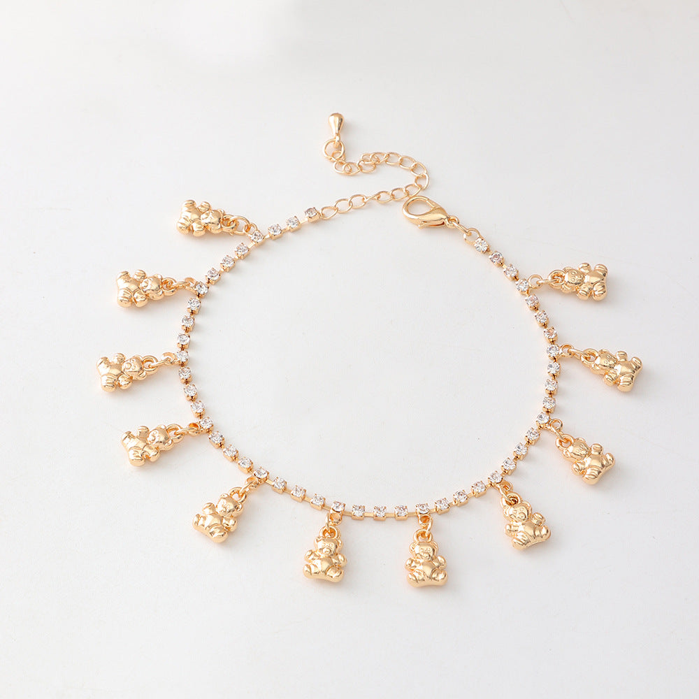 Shell Leaf Fashion Pendant Women's Footwear