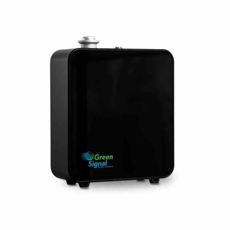 Premium Aroma Diffuser Machine GS Mini 150 ML with Bluetooth & WIFI connection and control through application. Nano Technology with coverage up to 450 m3. Available in elegant Black