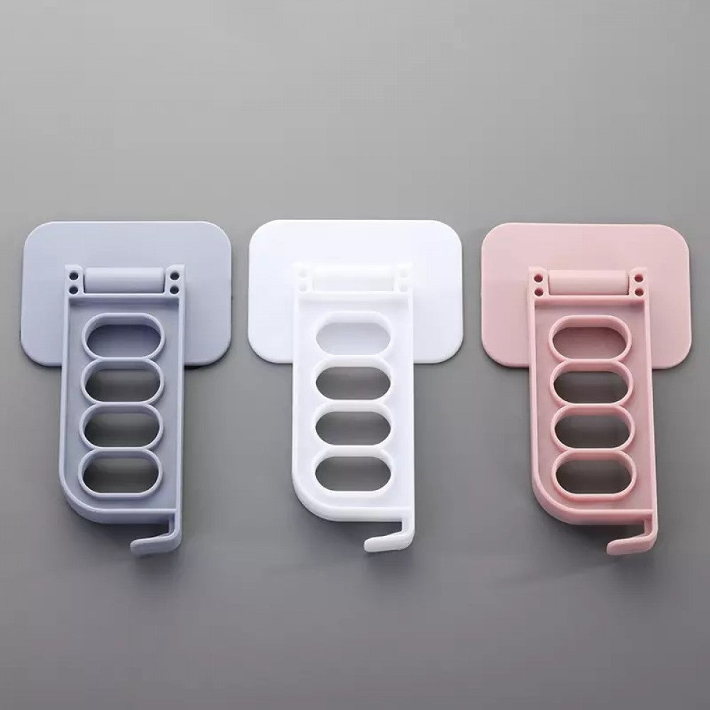 Fashion Creative Seamless Punch-free Adhesive Hook - White