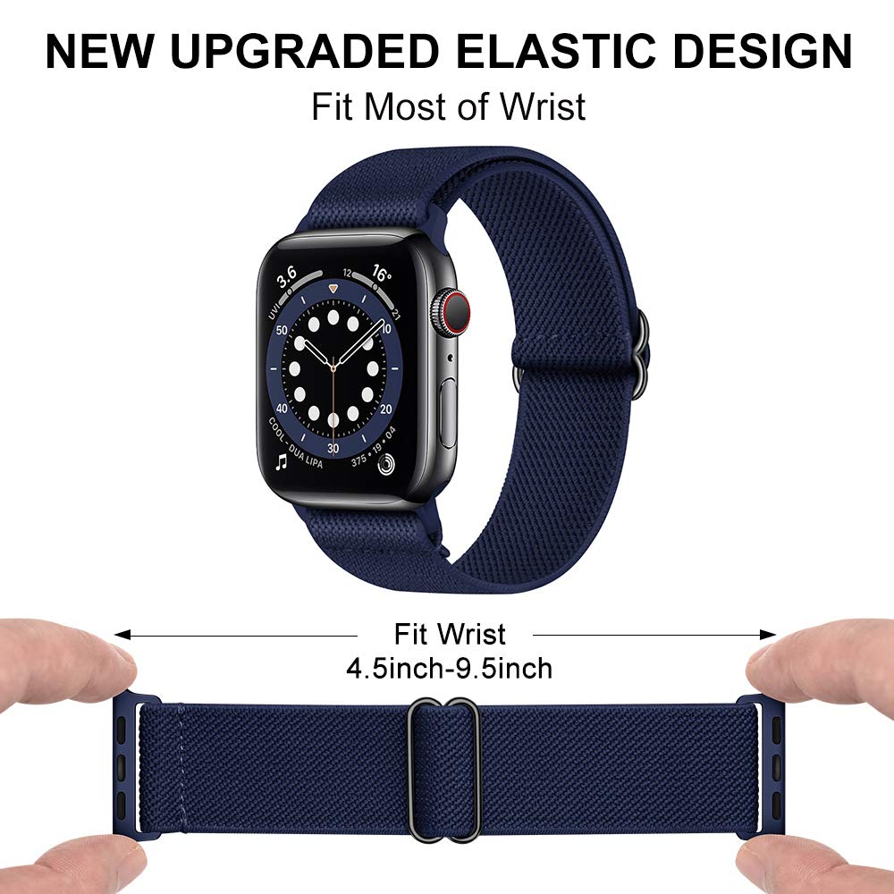 Nylon Loop Strap For Apple Smartwatch Belt Pink