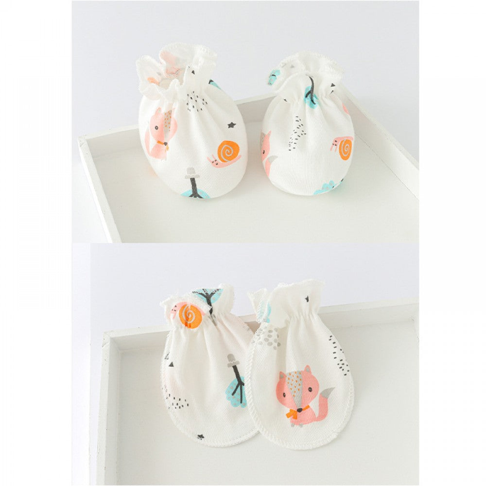 Newborn Baby Cap Anti-Scratch Gloves Foot Cover - Shop N Save
