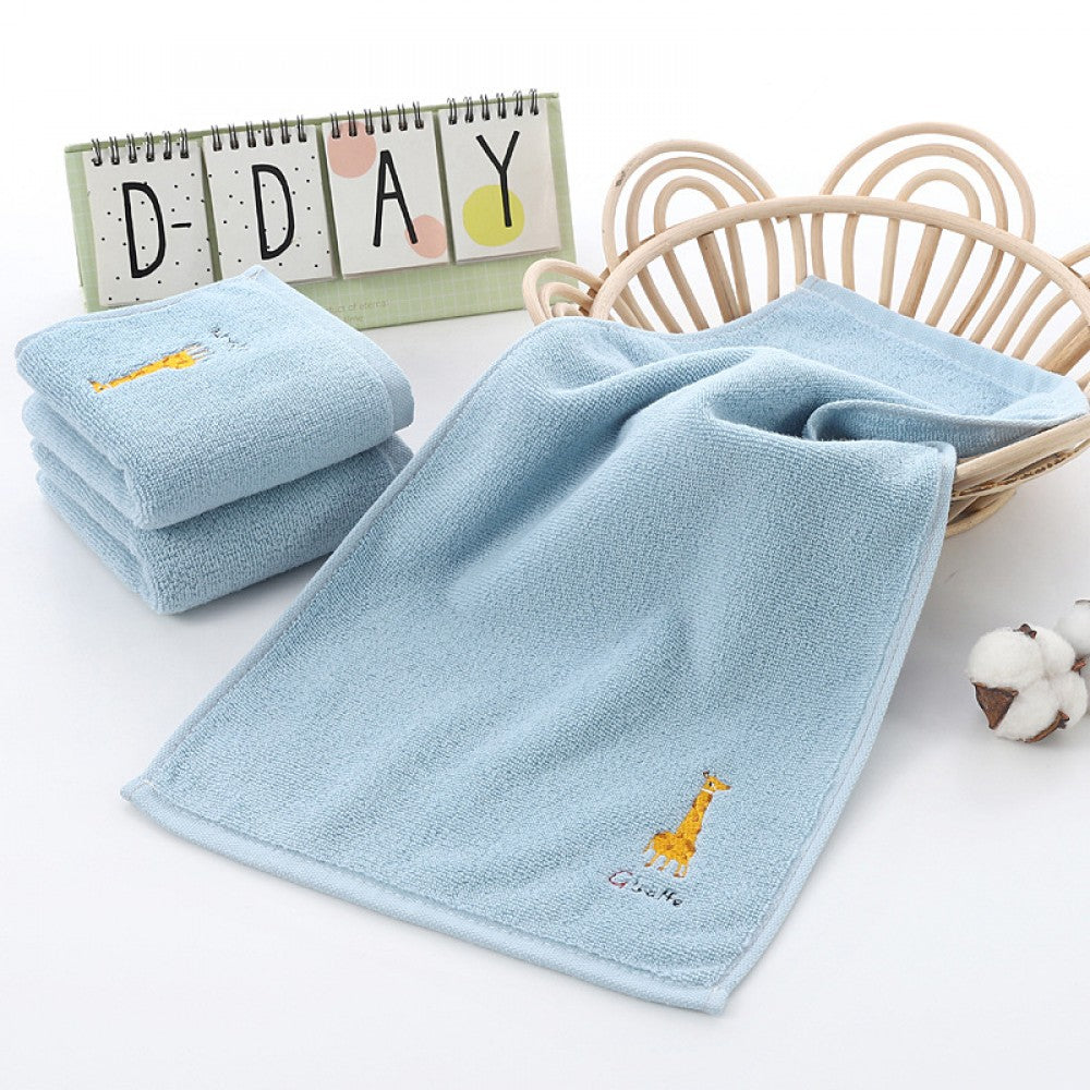 Pure Cotton New Born Towel 25x50cm - Pink - Shop N Save