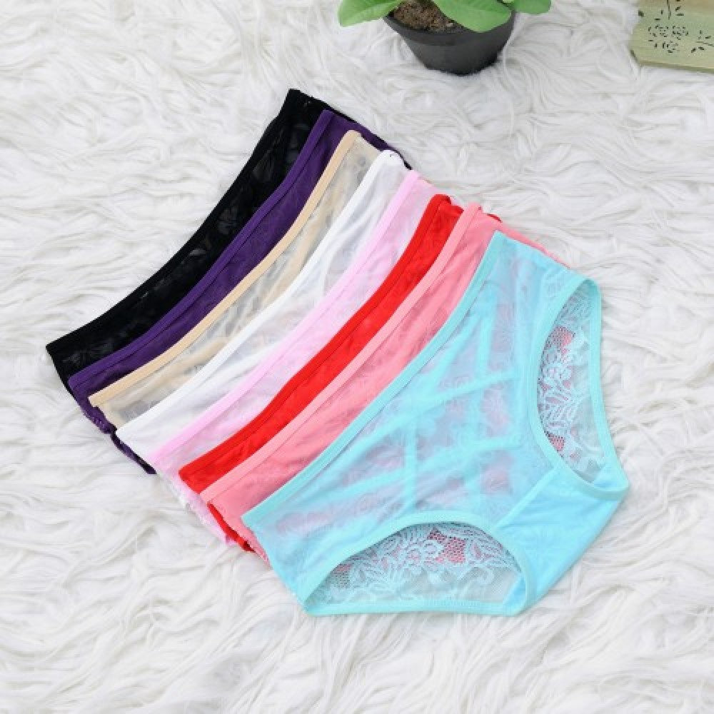 Hollow Thin Cross Strap Panty - Black - Shop N Save