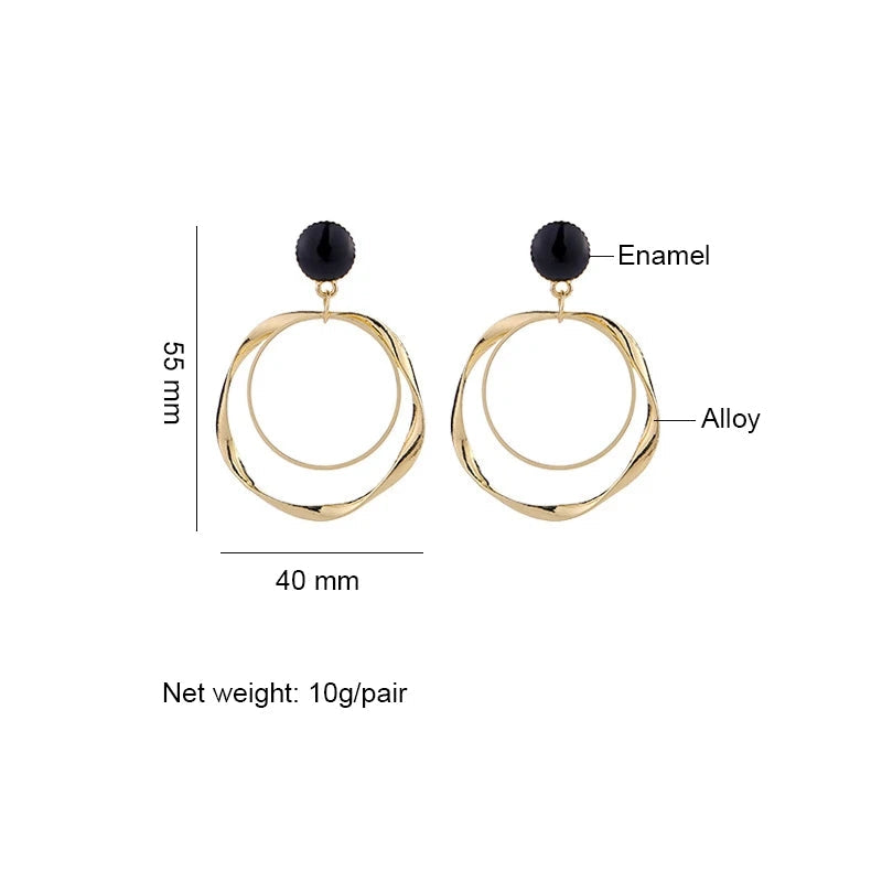 2023 Trendy Clip-ons: Geometric Fashion for Women's Ears - Shop N Save