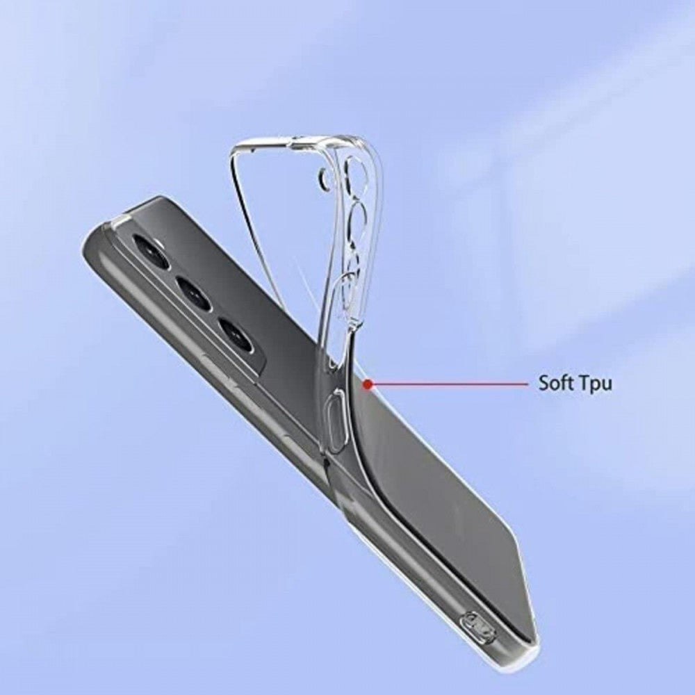 Samsung Galaxy S22 Plus Ultra 5G Silicone Case Cover - Transparent