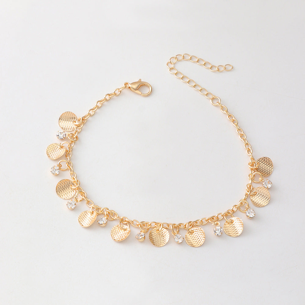 Shell Leaf Fashion Pendant Women's Footwear