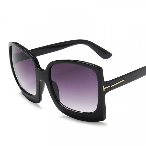 Ladies Retro Wild Gradient Sunglasses - Leopard - Shop N Save
