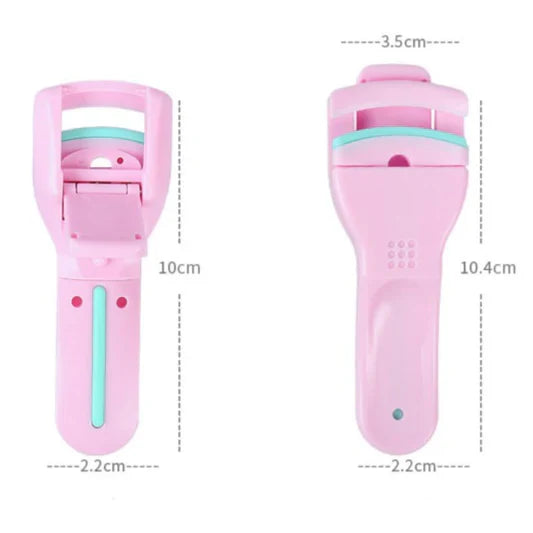 Women Makeup Tool Portable Eyelashes Curlers - Pink - Shop N Save
