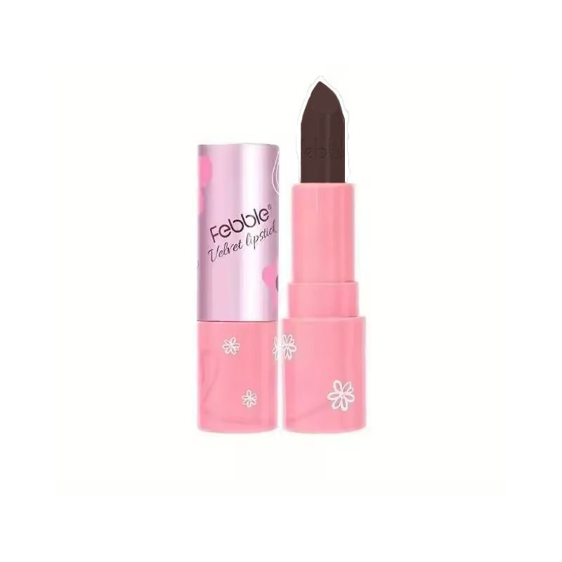 Febble Velvet Lipstick: Luxurious Matte Finish for Stunning Lips 1 pcs (06)