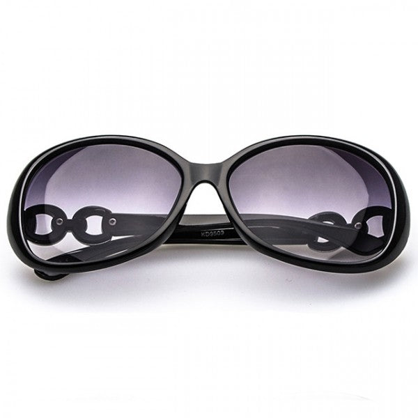 Newest Design Oversized Fashionable Sunglasses - Black