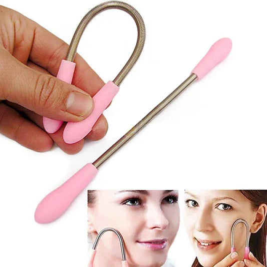 Beauty Face Hair Remover Threading Tool Stick - Pink - Shop N Save