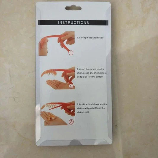 Quick Shrimp Easy Use Prawn Peeler - Red - Shop N Save