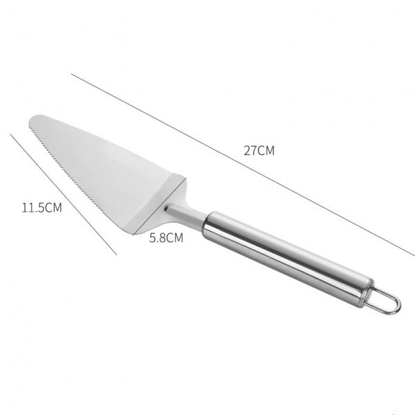Pizza Knife Cutting Utensils Cake Shovel - Silver - Shop N Save