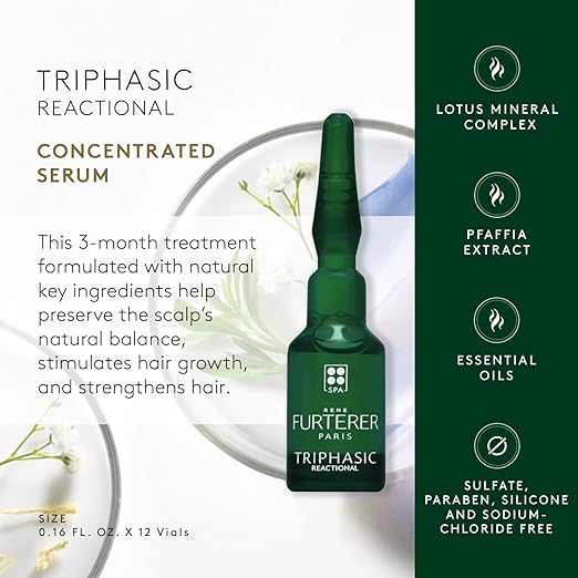 R FURTERER TRIPHASIC REACTIONAL 12X5 ML - Shop N Save