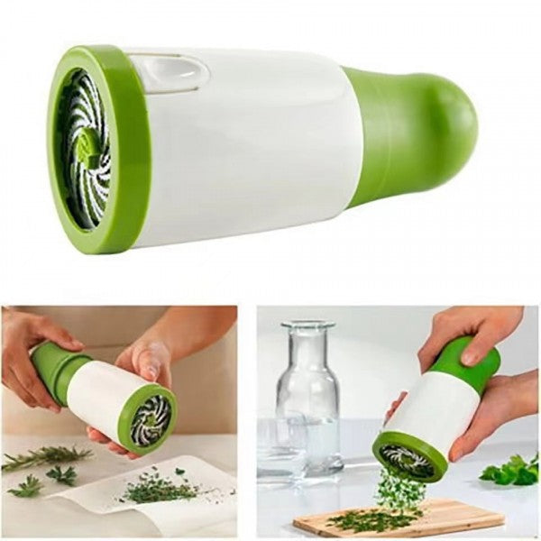 Fruit and Vegetable Spice Manual Herb Grinder - White Green