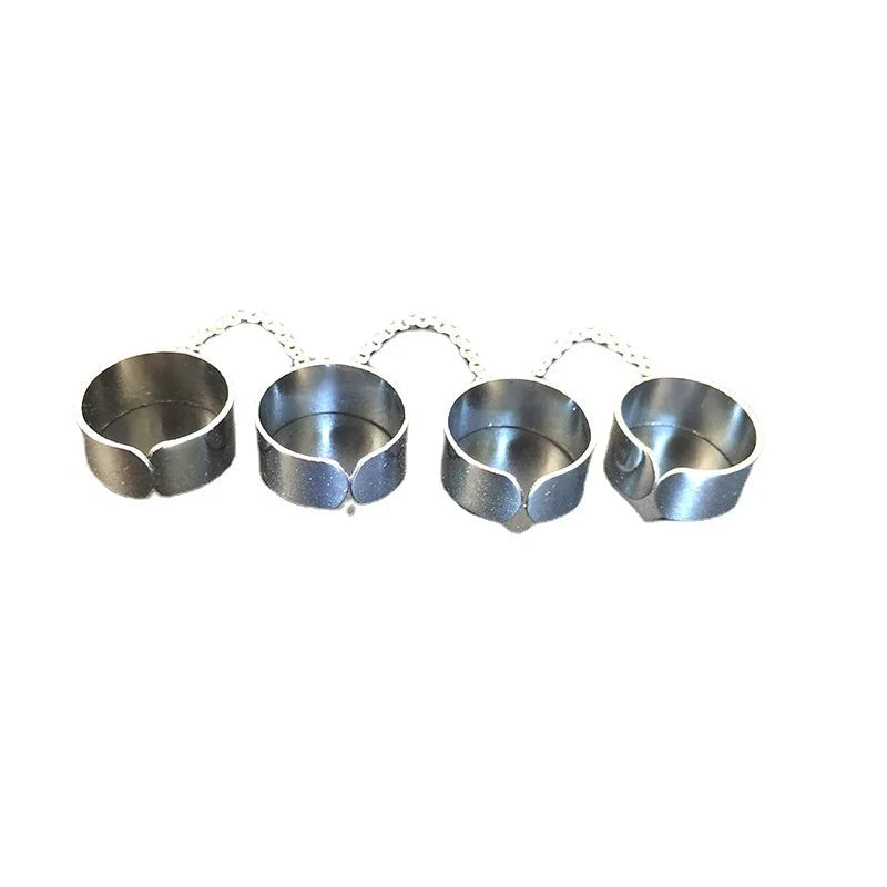 Punk Hip Hop Cross Rings: Multi-layer Adjustable Men's Finger Jewelry - Shop N Save