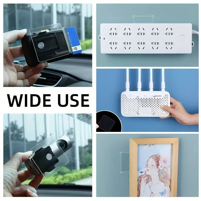 1 pcs 7cm Plastic Double Side Waterproof Sticky Anti-Slip Tapes for Home and Kitchen Multipurpose .