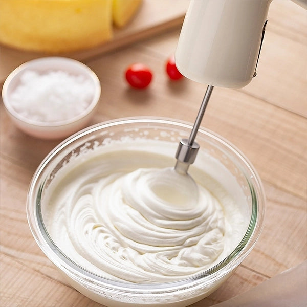 Rechargeable Cordless Handheld Electric Egg Whisk Beater