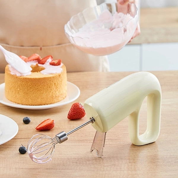 Rechargeable Cordless Handheld Electric Egg Whisk Beater