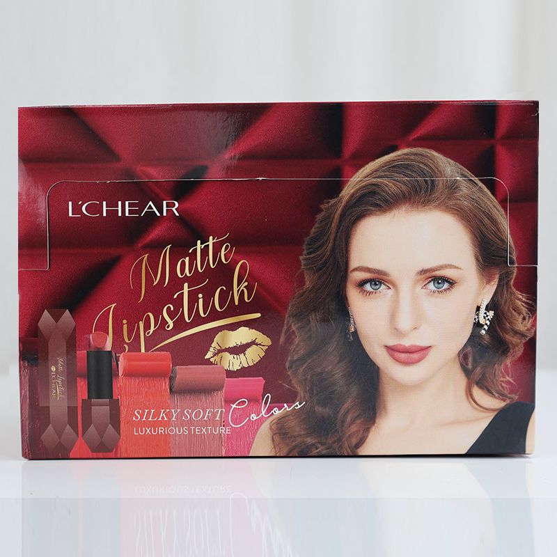 L'chear Matte Silky Soft Luxurious Texture Lipstick - Nespresso Brown (06)