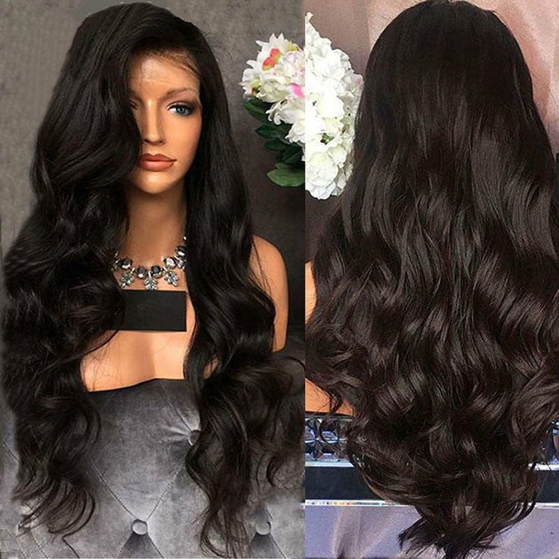 Wig Women's European & American Fashion 13*4 Front Lace Headgear
