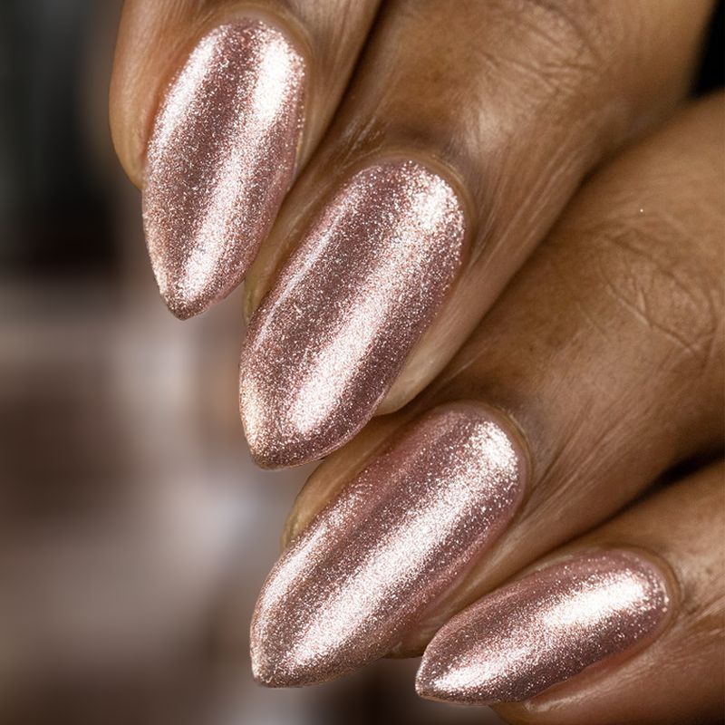 Star Beja Nail Polish - Glitter Rose Gold (12)