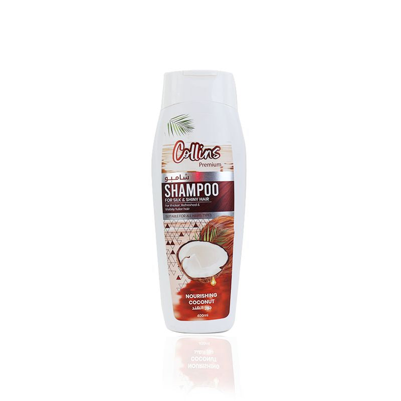 Collins Anti Hair Fall Shampoo - Coconut Infusion, 400ml