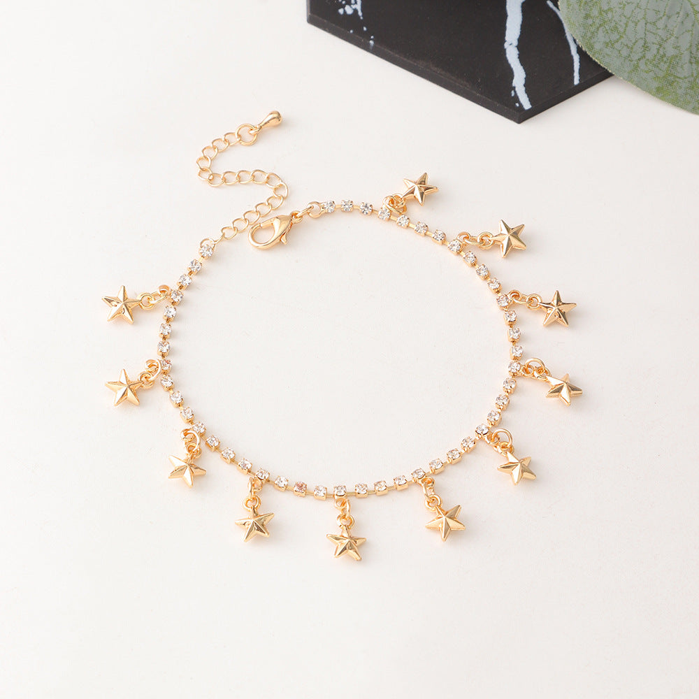 Shell Leaf Fashion Pendant Women's Footwear