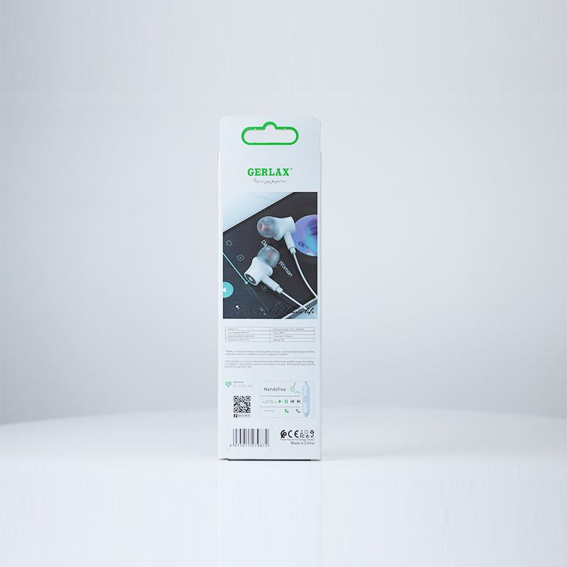 Gerlax Stereo Earphones - High-Definition Sound, Comfort Fit - Shop N Save