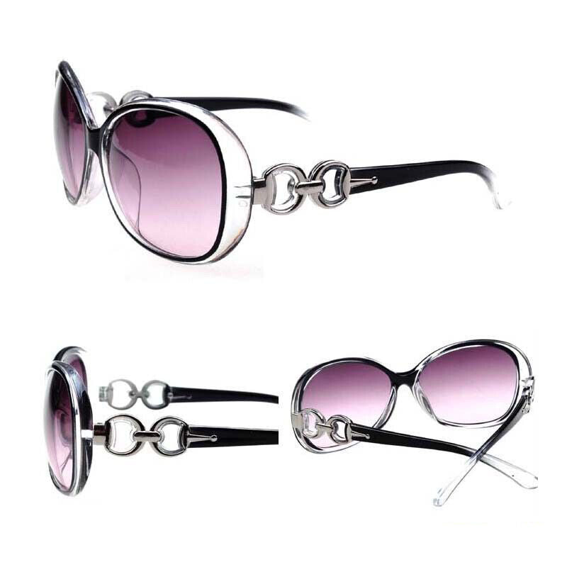 Ladies Stylish Elegant Gradient Sunglasses - Purple Red