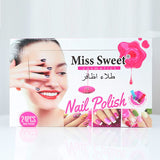 Miss Sweet Cosmetic Peel Off Nail Polish - Barbie Pink (12)