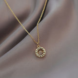 New Fashion Trending Cold Style Personalized Bow Sweet Geometry Necklace