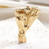 Creative High-end Alloy Jewelry Accessory Bouquet Brooch