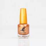 Nail Polish - Quick-Dry, Non-Toxic Beautiful Color - Glitter Golden (043)