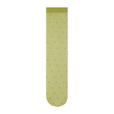 Thin Transparent Bunching Socks Women's Socks Polka Dot Calf Stockings