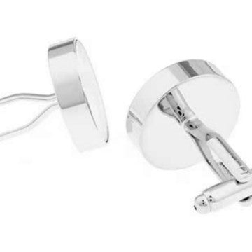 New Lucky Spin Round Cufflinks For Men
