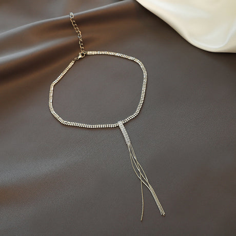 New Fashion Trending Cold Style Personalized Bow Sweet Geometry Necklace