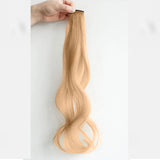 Dazzling Highlights: Long Curly Hairpiece for Women - 5 Vibrant Colors, Hanging Ear Design