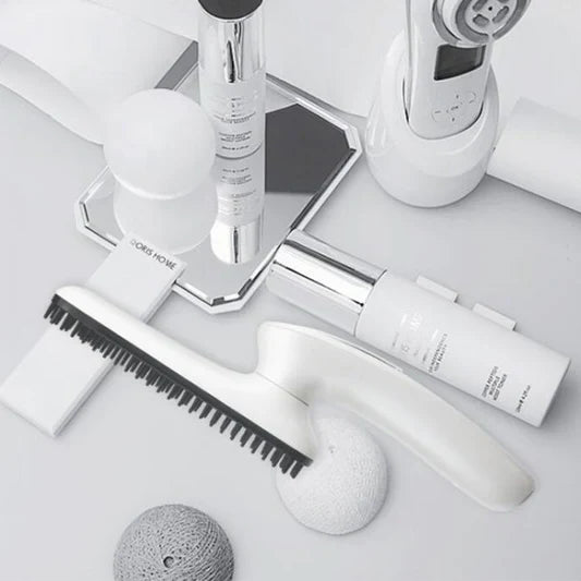 Foldable Beard Straight Hair Electric Mini Comb - White - Shop N Save